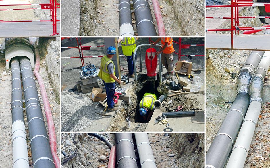 canalisation egout Bois-Colombes